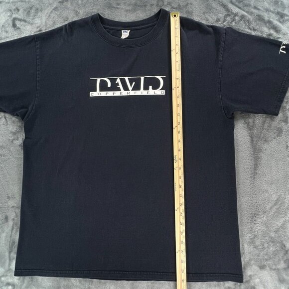 David Copperfield World Tour T Shirt Men XL Vintage 90's Magician Magic - Picture 7 of 10